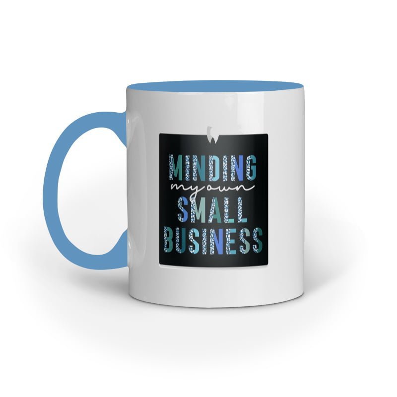 Light Business Mind - D1 Ceramic Mug - Image 2