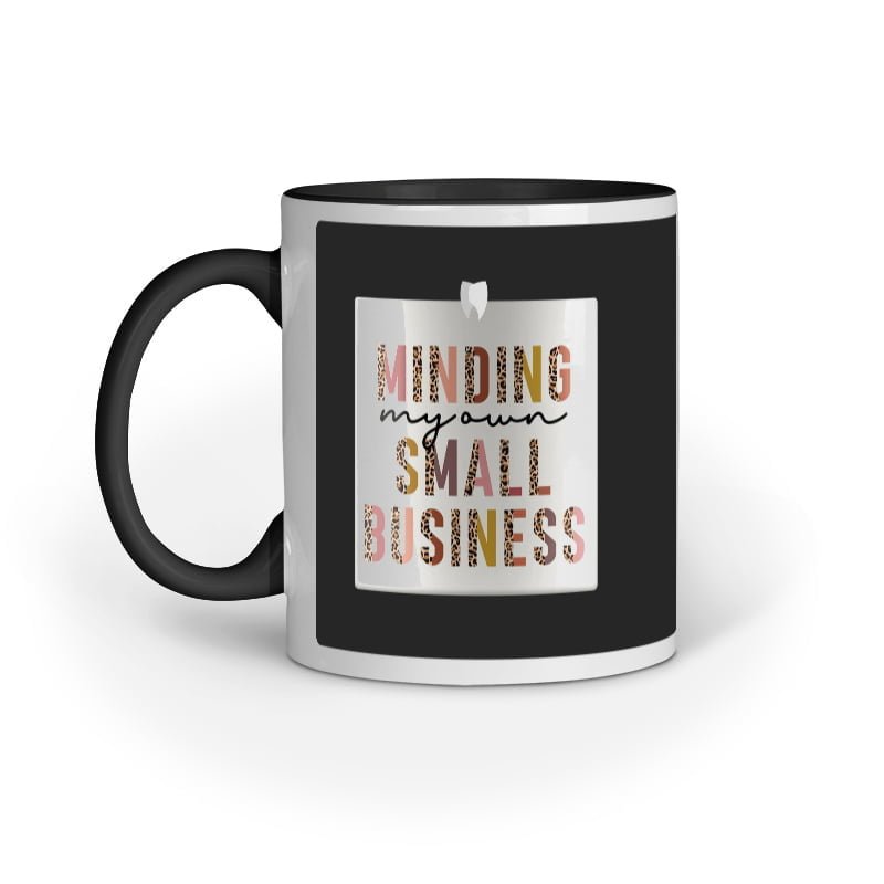 Dark Business Mind - D1 Ceramic Mugs