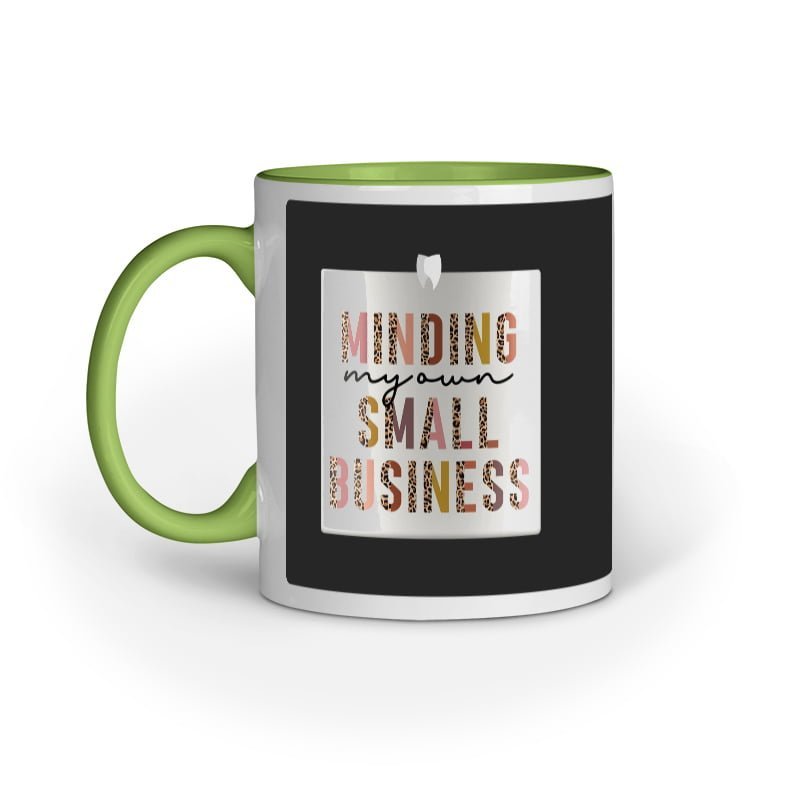 Dark Business Mind - D1 Ceramic Mugs - Image 5