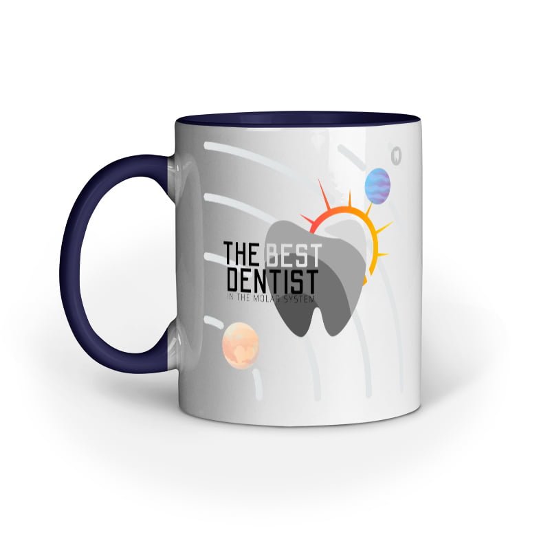 Molar System – D1 Ceramic Mug - Image 2